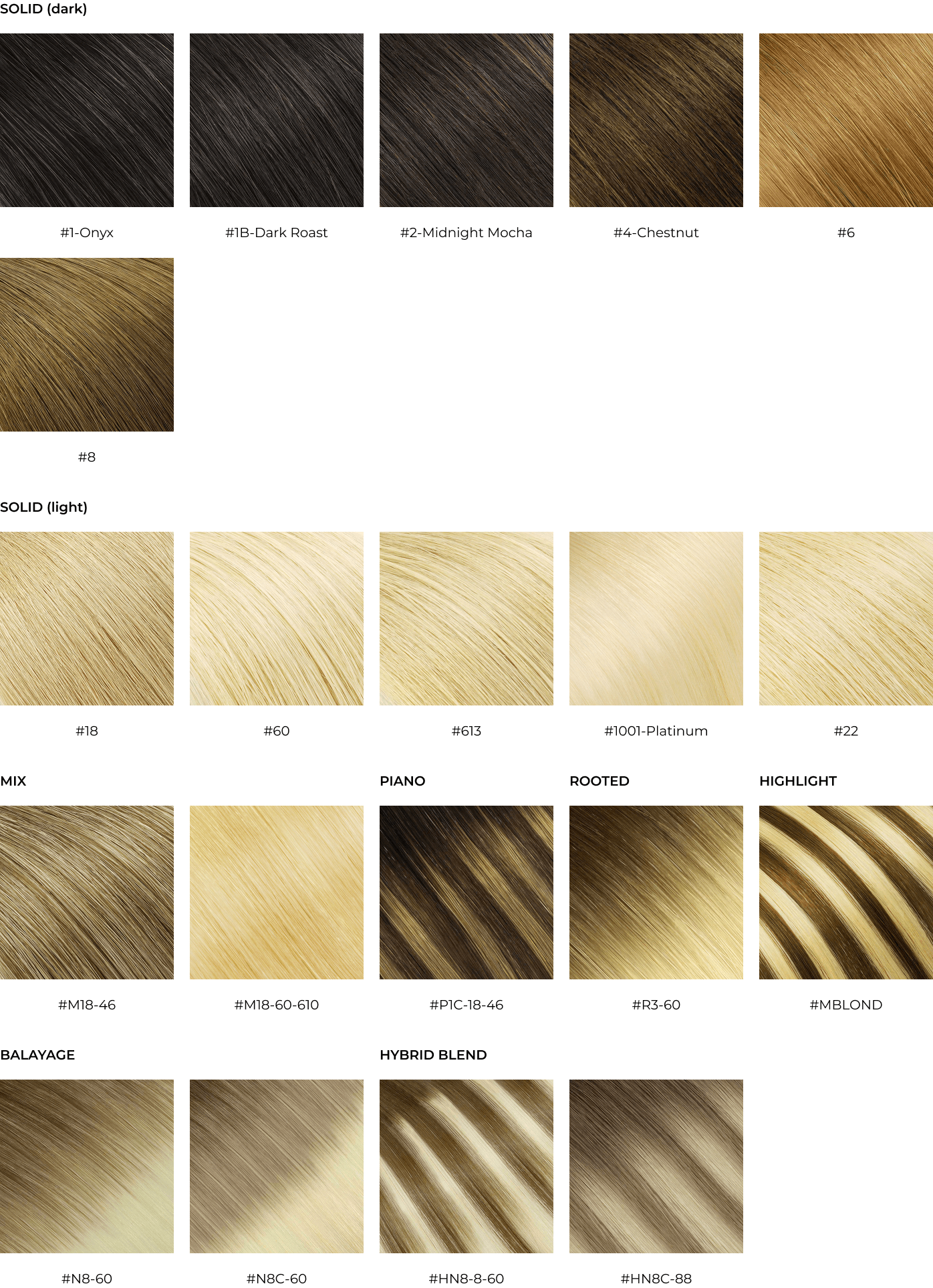 7-Star Quality Hair Colors Web