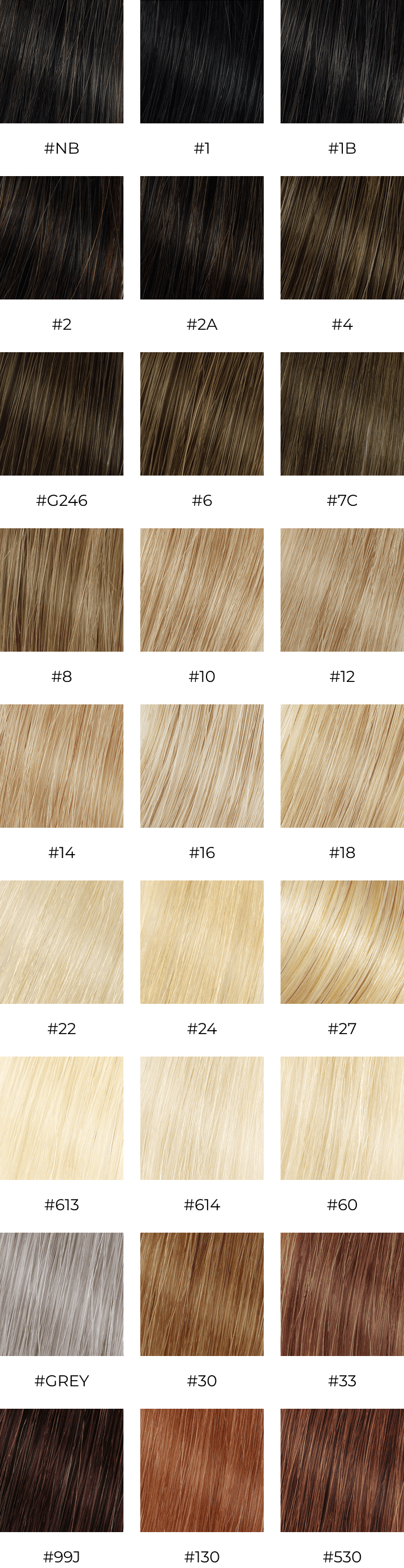 Woman Human Hair Color Ring