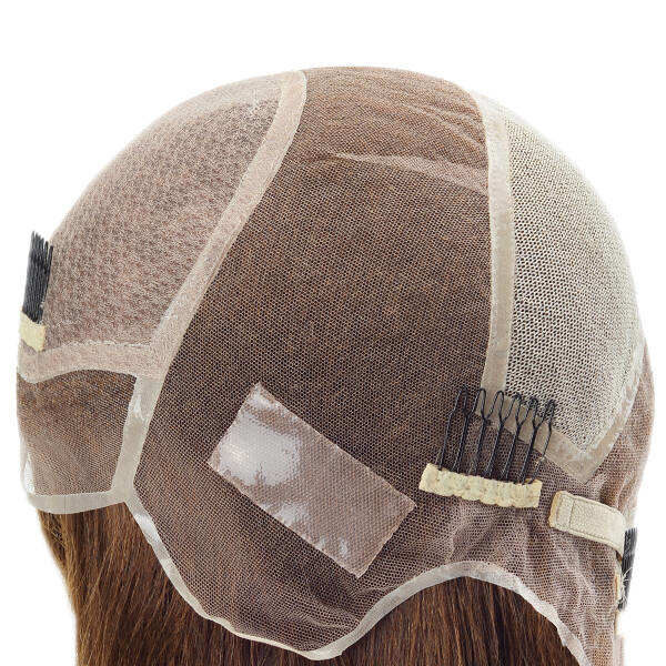1601NW0146 Custom Silk Top Lace Wig For Women With Silk Top
