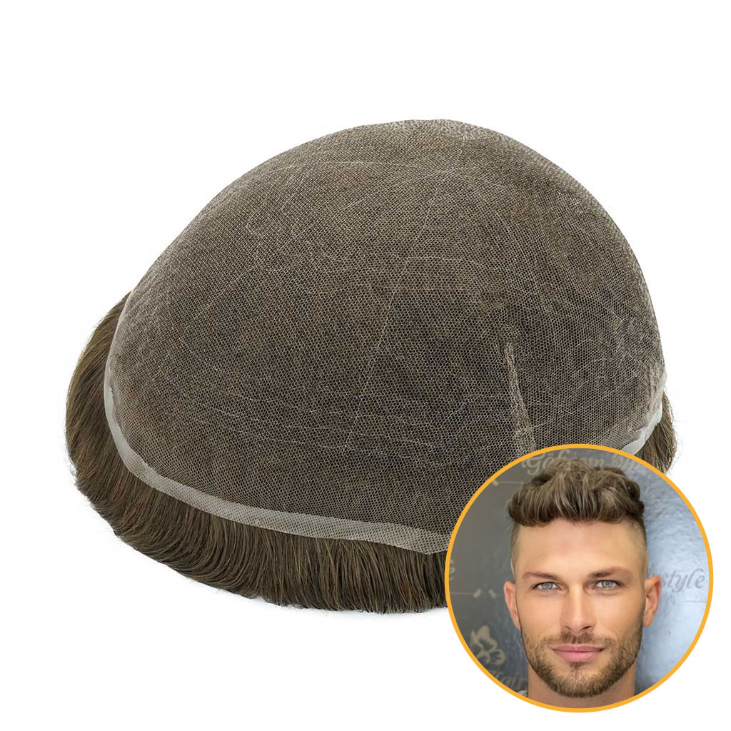Full Swiss Lace Hair System Realistic Hairline | OFF STANDARD