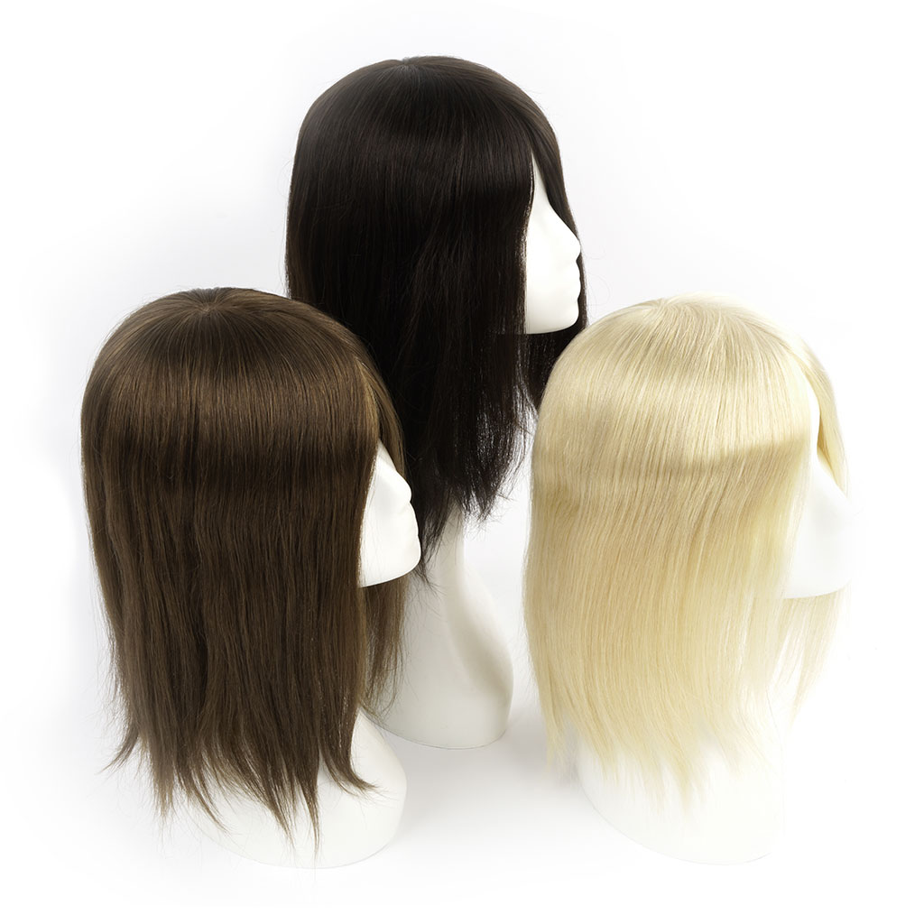 Stock Silk Top Human Hair Topper With Remy Hair Wholesale