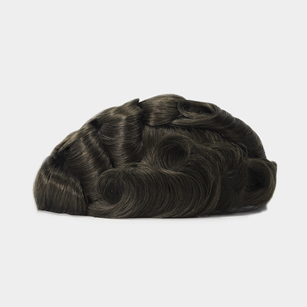 Men's Lace Hair System With PU Perimeter Wholesale