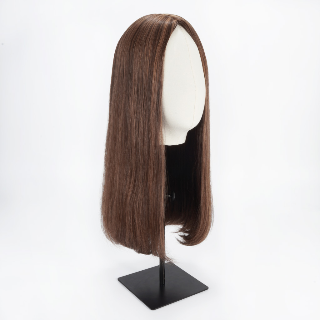 Custom Wig With Premium Human Hair and Silk Top