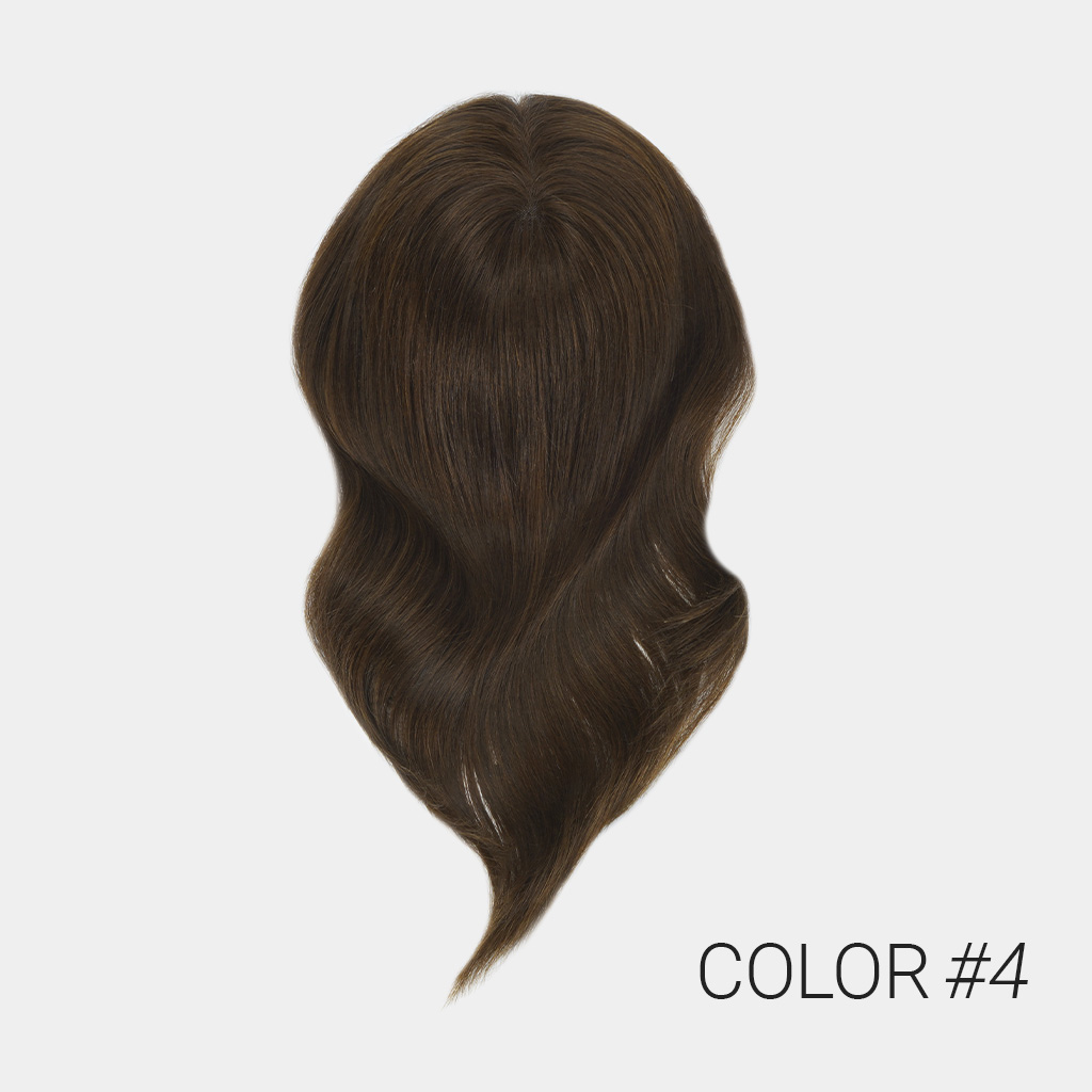 Fine Welded Mono Hair Topper First-Class Mongolian Hair
