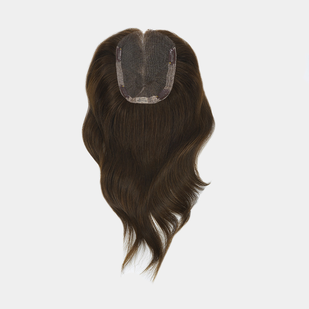 Fine Welded Mono Hair Topper First-Class Mongolian Hair