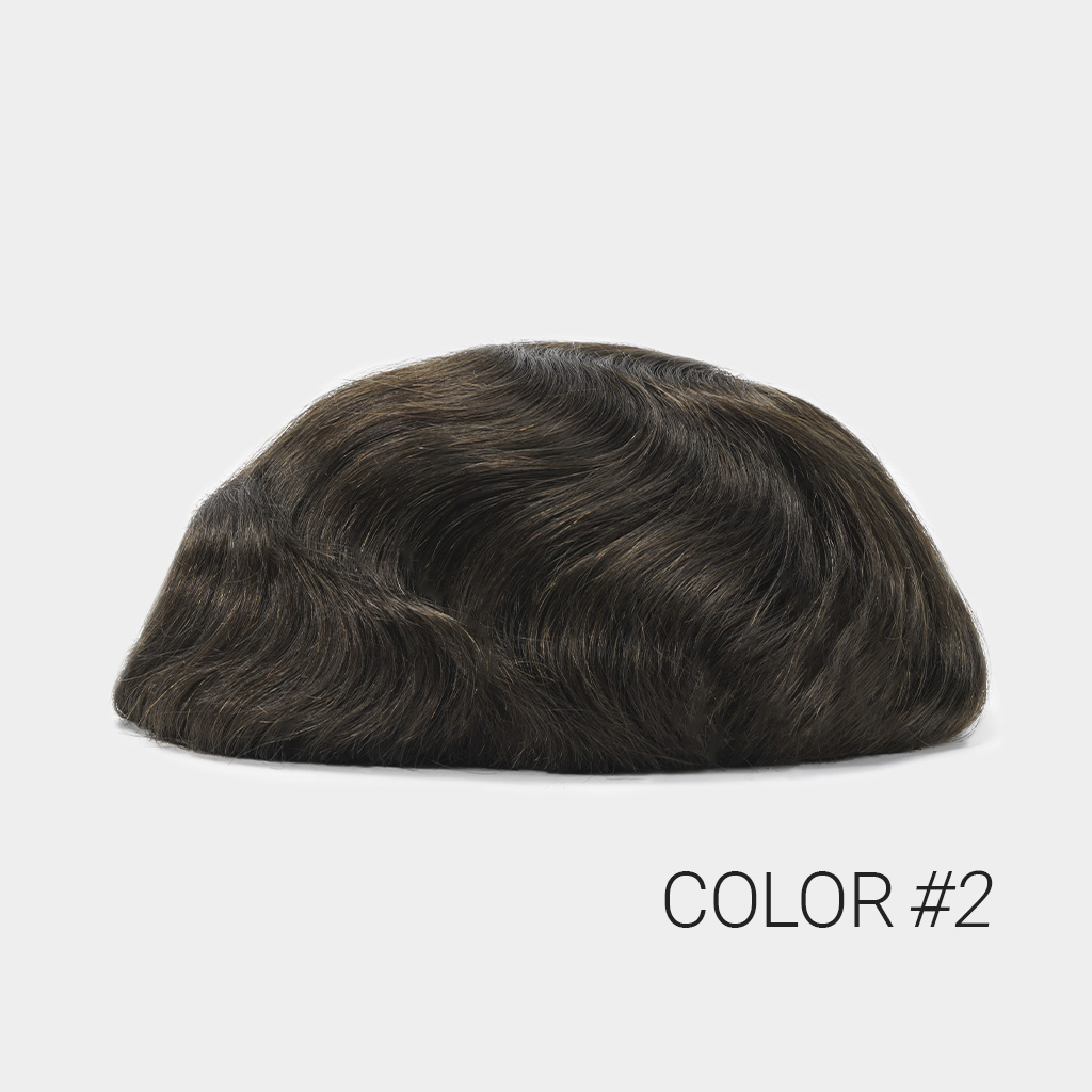 0.08mm Thin Skin Hair System V-looped Human Hair
