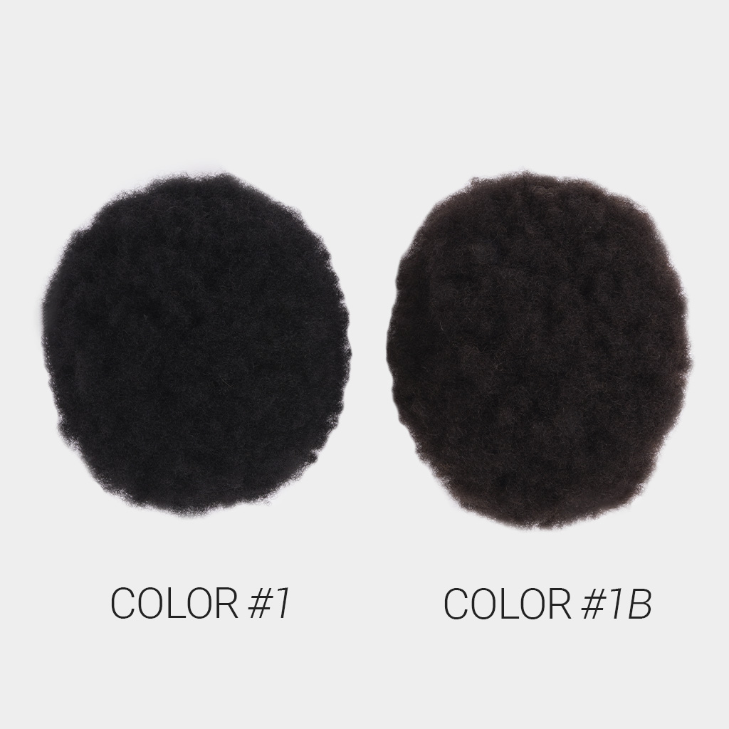 HS1-AFRO Wholesale Men's Hair Unit Stock Skin Base Afro Toupee from newtimes hair