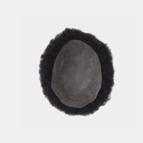 HS1-AFRO Wholesale Men's Hair Unit Stock Skin Base Afro Toupee from newtimes hair