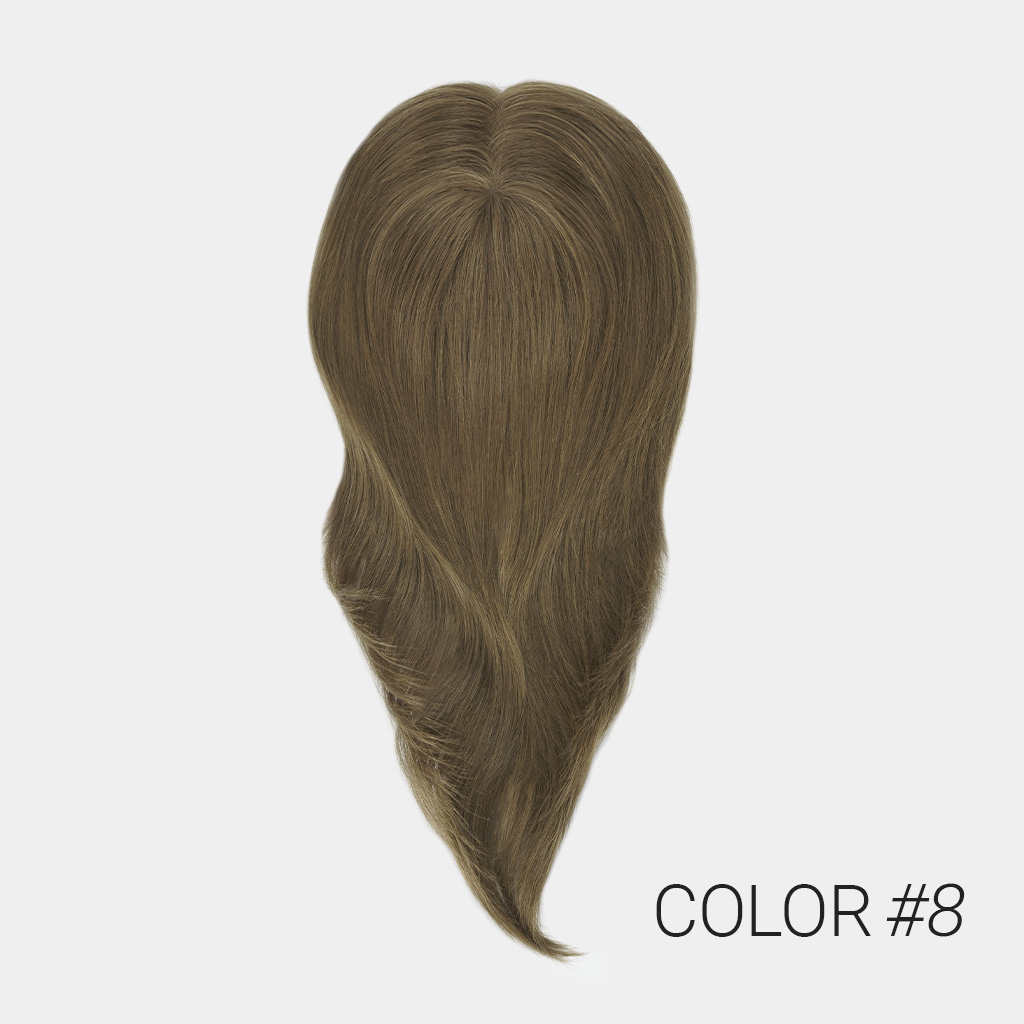 High-Grade Remy Human Hair Topper With Fine Mongolian Hair