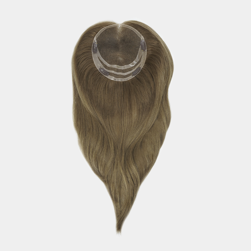 High-Grade Remy Human Hair Topper With Fine Mongolian Hair
