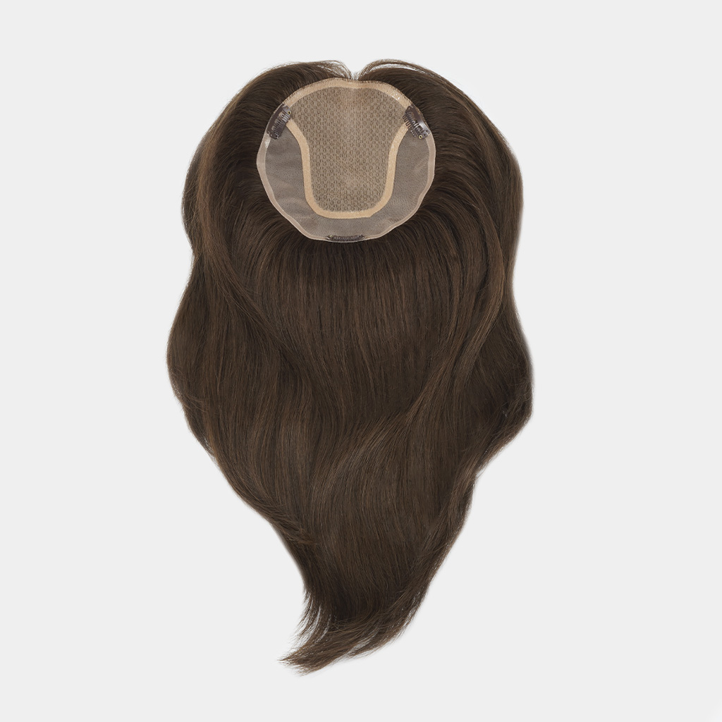 Top-Tier Silk Base Hair Topper With A-Grade Mongolian Hair