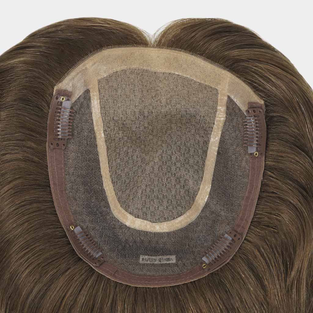 ST-2 Stock Silk Top Human Hair Topper With Remy Hair Wholesale (4)