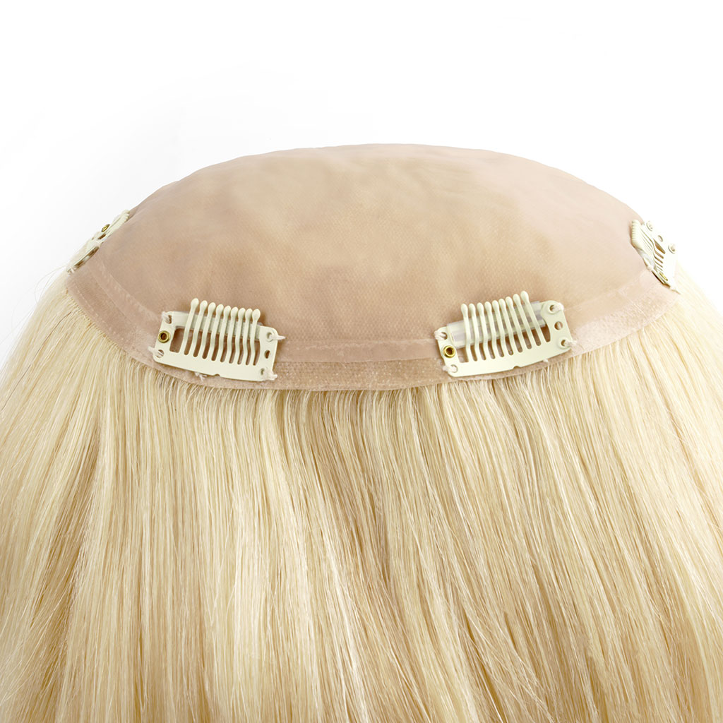 Clip-in Silk Top Human Hair Topper for Women Wholesale