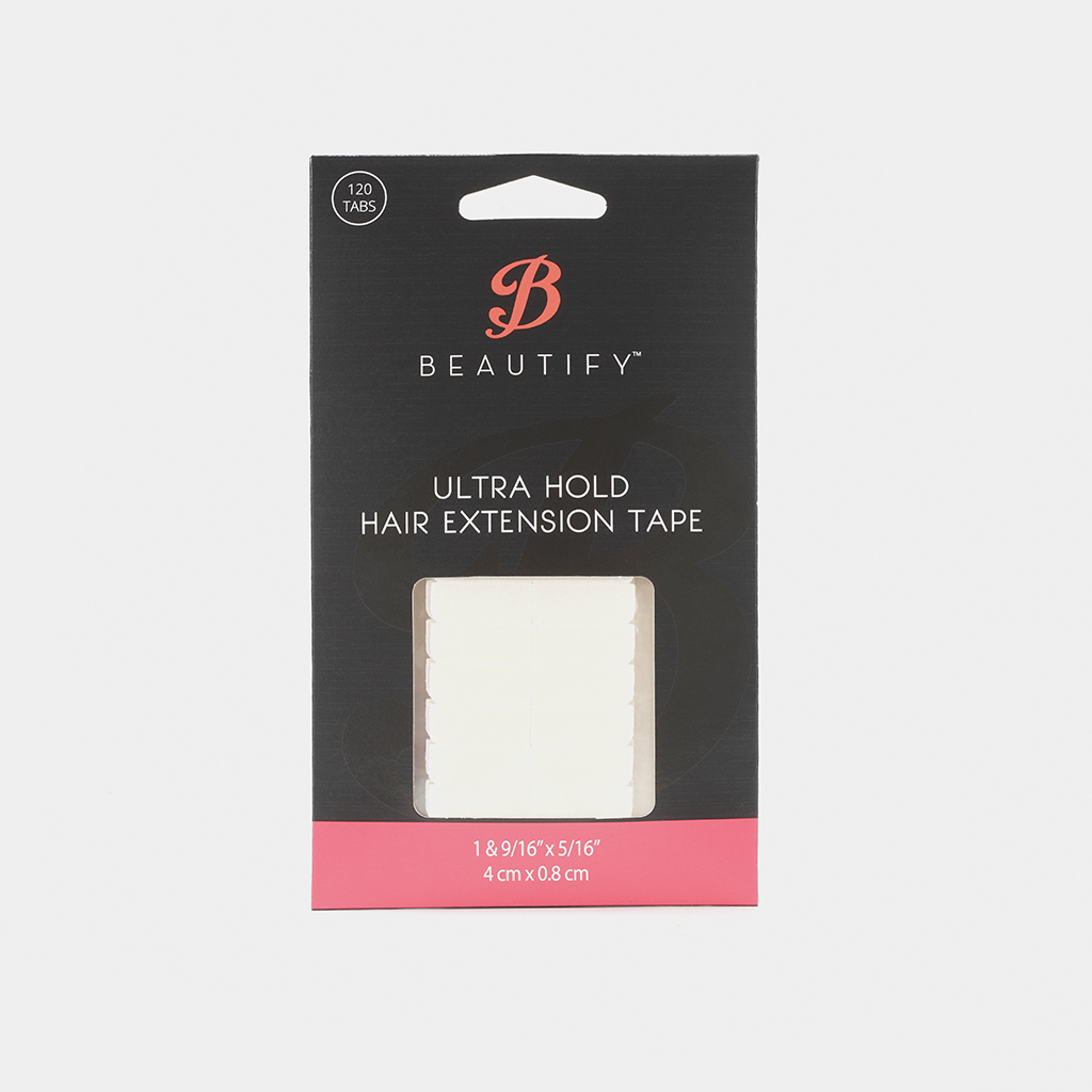 ULTRA HOLD TACKIEST HAIR EXTENSION TAPE TABS, 120PC/BAG