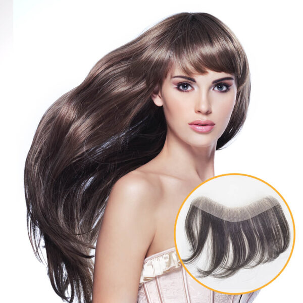 PU FRONTAL Frontal Hairpiece for Women's Receded Hairline (6)