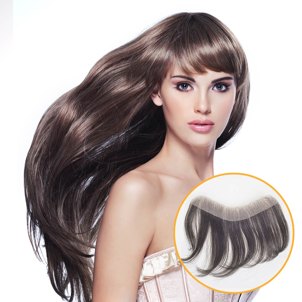 PU FRONTAL Frontal Hairpiece for Women's Receded Hairline (6)