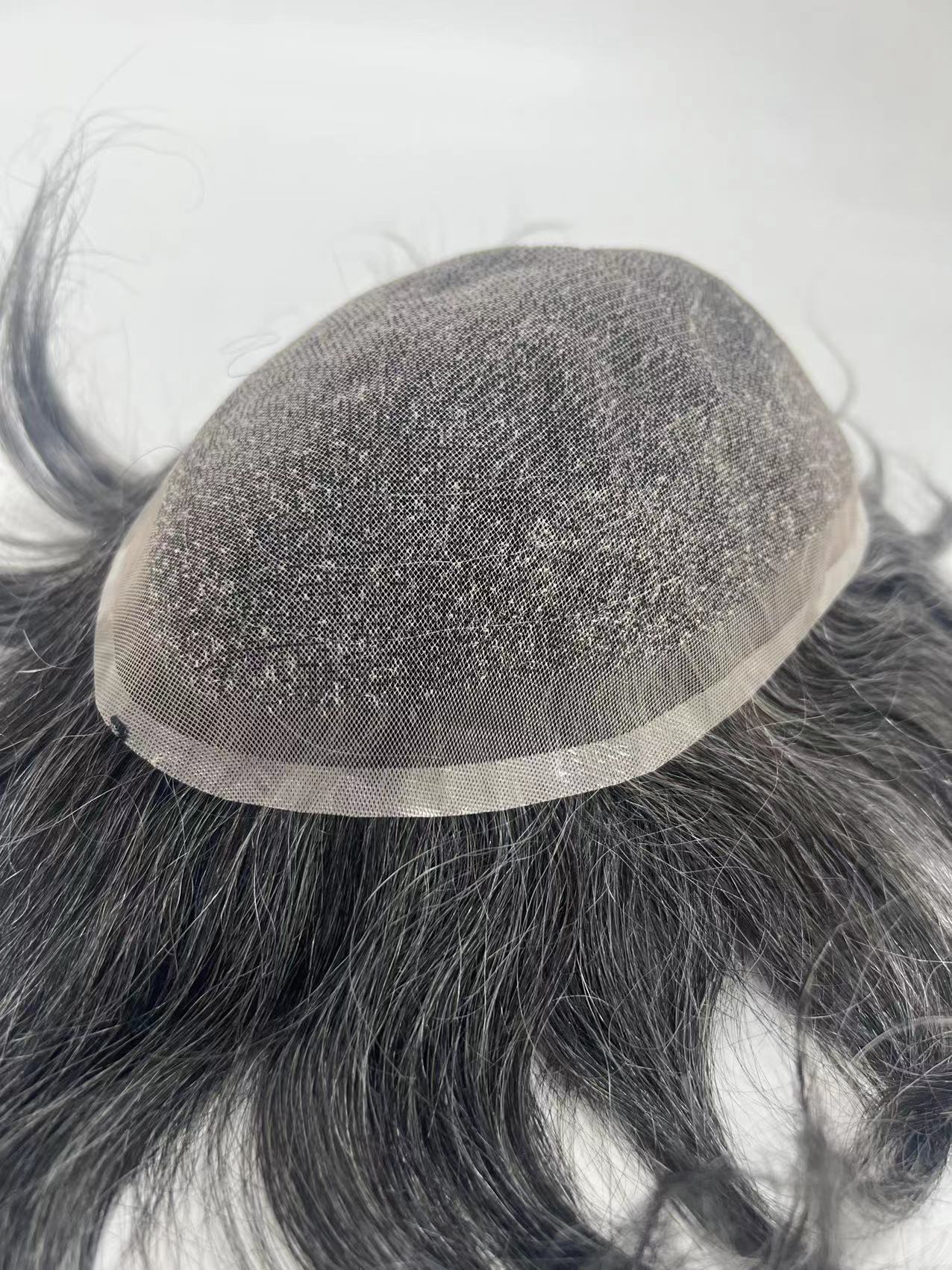 Fine Welded Mono Base Hair System for Wholesale