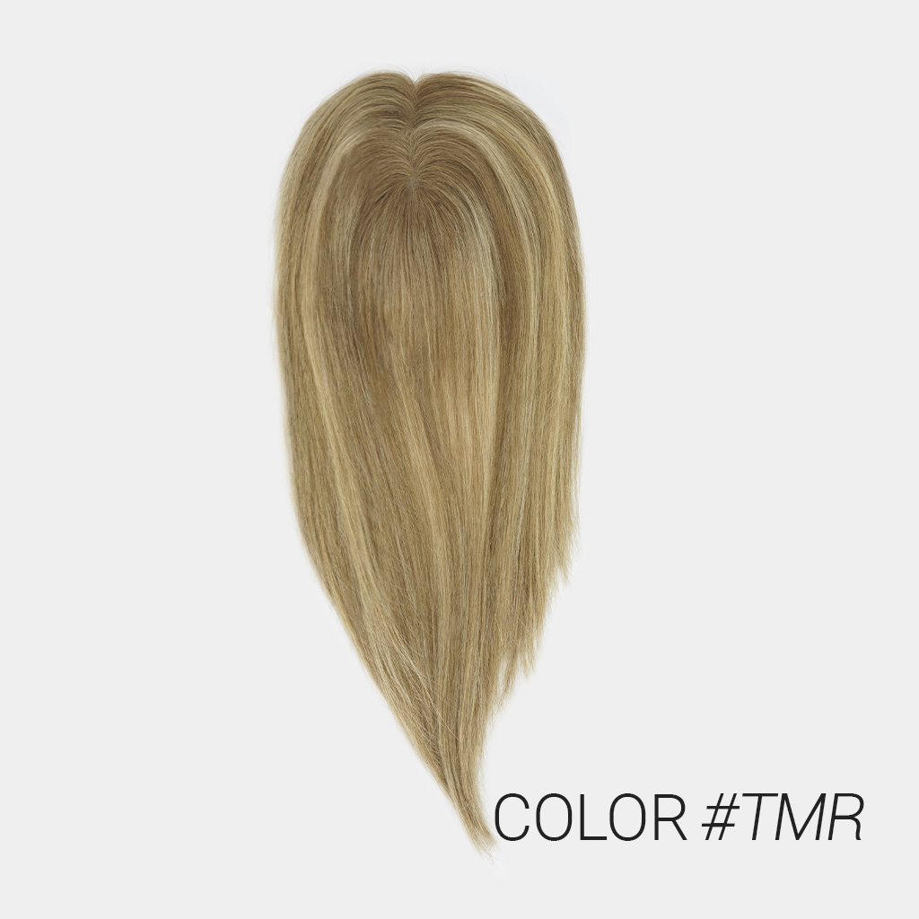 SIDNEY Mono Human Hair Topper Premium Mongolian Hair (3)